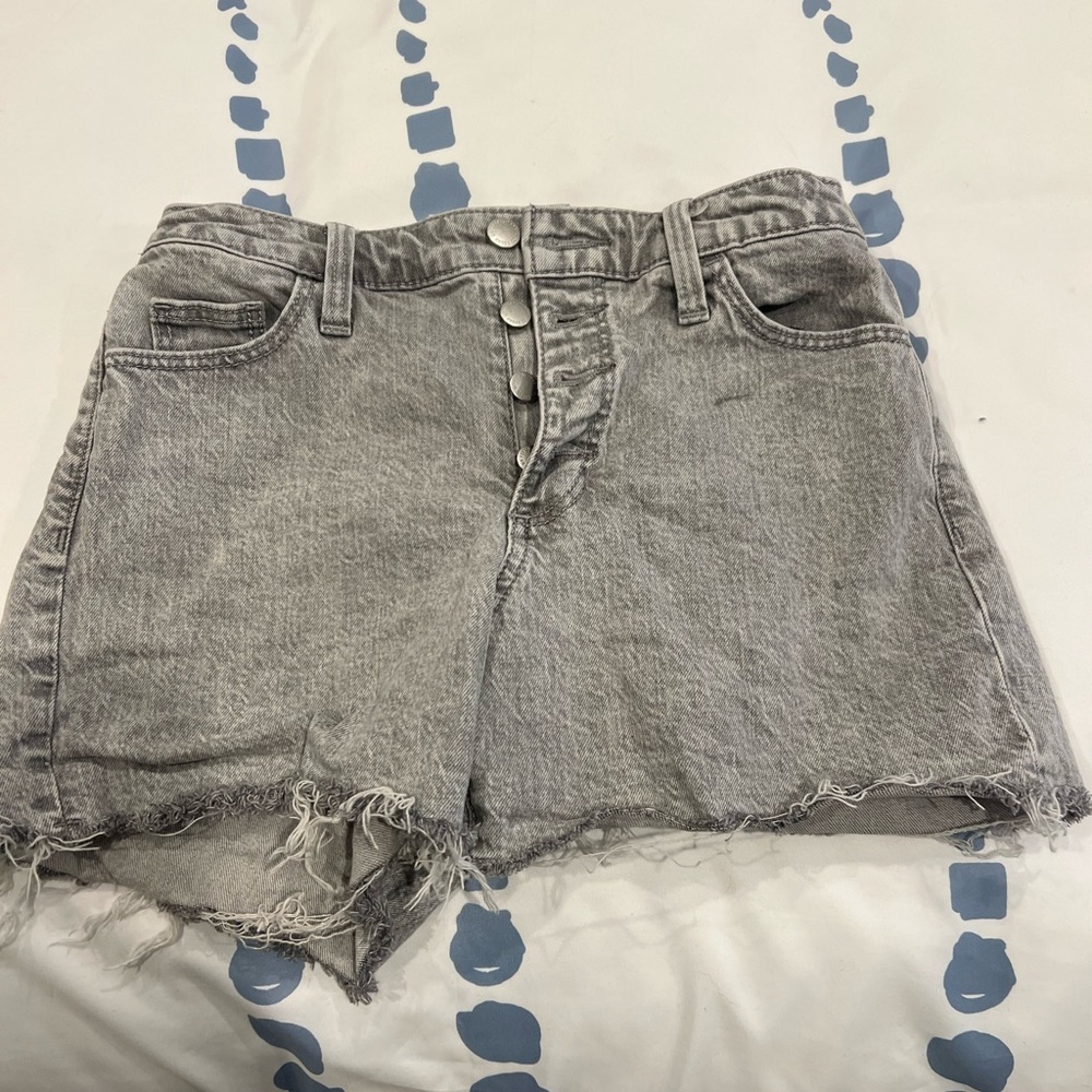 Universal Thread Light Gray Jean Shorts